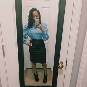 Ralph Lauren  black pencil skirt